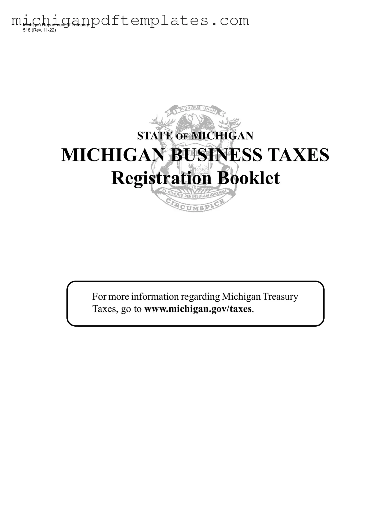 Fill in Your 518 Michigan Form