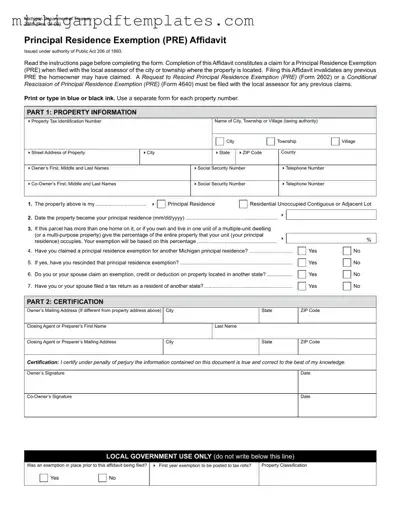 Fill in Your Michigan 2368 Form