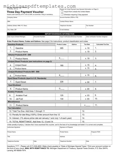 Fill in Your Michigan 3778 Form