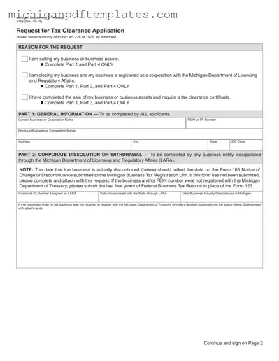 Fill in Your Michigan 5156 Form