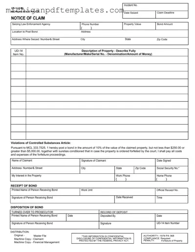 Fill in Your Michigan Cis 14 Form